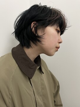 ダールヘア(dar hair) デザインカラー×ショートボブ/呉市美容院/REN