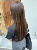 《東住吉区/デザインカラー》ぱつっとロングレイヤー