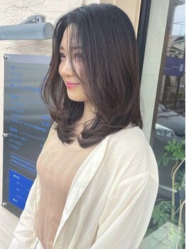 ブランコトレス 本巣(BLANCO tres)の写真/ブリーチなしダブルカラーでダメージレスと理想のカラーを同時に叶える♪透明感カラーで、褒められヘアに◎