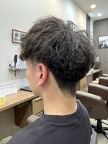 ルシード スタイル リコット(Lucido Style Ricotto)&nbsp;ツイストスパイラルパーマ/メンズパーマ/ツイスパ刈り上げ眉毛