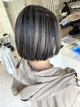シャルムヘアー(charme hair) グレージュバレイヤージュ
