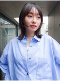 イメチェン前髪小顔こなれミディ_銀座