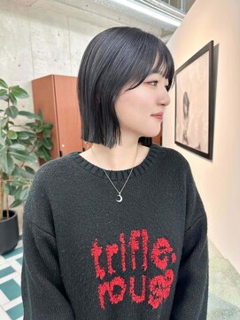 ノエ(noe) 着物/メルティカラー/似合わせカット/ウェーブミディアム/栄c27