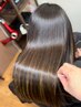 【髪質改善】カット+髪質改善メテオトリートメント￥14000