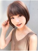 外ハネボブ結べるボブイメチェンくせ毛風カール#227f0414