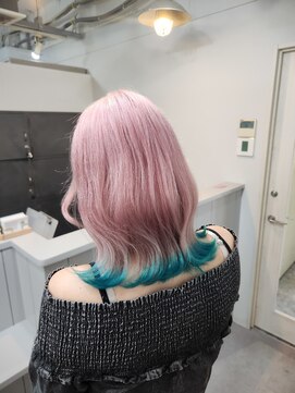 シェイロ(Cielro) ホワイトピンク/ミントカラー/裾カラー☆suzu☆