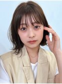 【F】大人かわいいナチュラルヘア20代30代40代50代◎