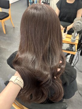 ロットアニバース(lott annibirth) 【髪質改善】ラベンダーグレージュ/艶髪/透明感/トリートメント