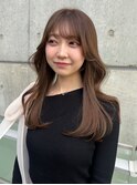 韓国風ｘシースルーバングｘエギョモリｘタンバルモリｘレイヤー
