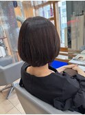 カラーボブショートハイライト白髪ぼかし日暮里西日暮里上野
