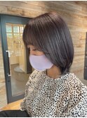 【ラベンダーグレージュ/ミディアムレイヤー】