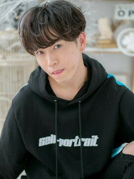 モッズヘア 越谷(mod's hair) ■バイカラーネビージュ束感濡れ髪ウェーブ103越谷10代20代30代