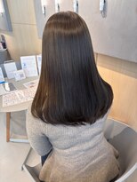 シダ(sida SAIIN)&nbsp;20代30代ブリーチなしWカラーオリーブベージュ