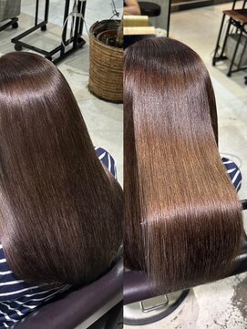 アイノア ハナレ 綾瀬(AInoa Hanare) 髪質改善×カラー×カット【髪質改善ヘアエステサロンHanare】