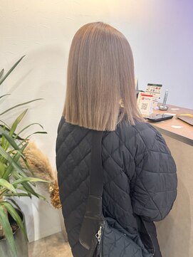 ラニヘアサロン(lani hair salon) ミルクティーカラー/ハイトーン/ブリーチ/ダブルカラー/ボブ