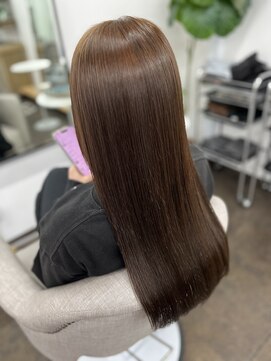 ルアンプラス(ruen+) 髪質改善トリートメント＋髪質改善カラー