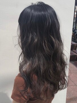 シーズヘア南口店 ダークカラーロング　フロントレイヤー
