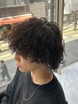 サニーサイドアップ 大宮(Sunny side up)&nbsp;波巻きスパイラルパーマ メンズ