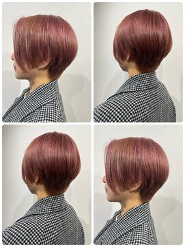 グルグル 新小岩店(GULGUL) ☆白髪染めを使わずにピンクベージュ