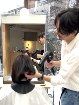 ルボア(LeBois)の写真/その人とその髪に誠実に向き合い、納得の仕上がりを実現してくれる♪お任せでも寄り添うカウンセリング◎