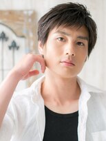 モッズヘアメン 札幌月寒店(mod's hair men)&nbsp;ナチュラルメンズカット斜めバングビジカジショートq札幌月寒