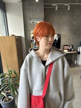 ミリ(milli Produce by ITAKURA) 丸みショートオレンジ