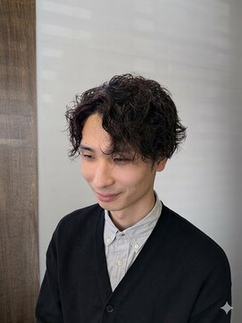 ワンワンオー バーバーショップ コンチネンタル(@110 BARBER SHOP continental) ジャクソンパーマ