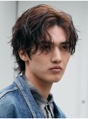 新橋メンズパーマツイストスパイラルパーマ波巻きパーマツイスパ