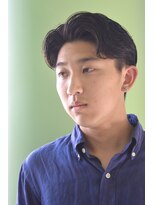 にもう 神戸三宮 メンズニュアンスパーマ リバースパーマ men's