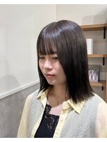 ロッカ(ROCCA) 大人可愛いミディボブ