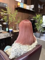 アオイ(Aoi)&nbsp;ブリーチで叶える艶ピンク×髪質改善トリートメント