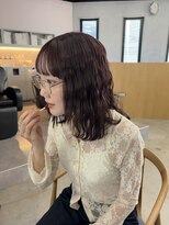 アマーク(a mark) 【住野 桃香】レッドパープル