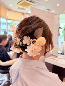プラザサロン 辰巳台店 アップスタイル