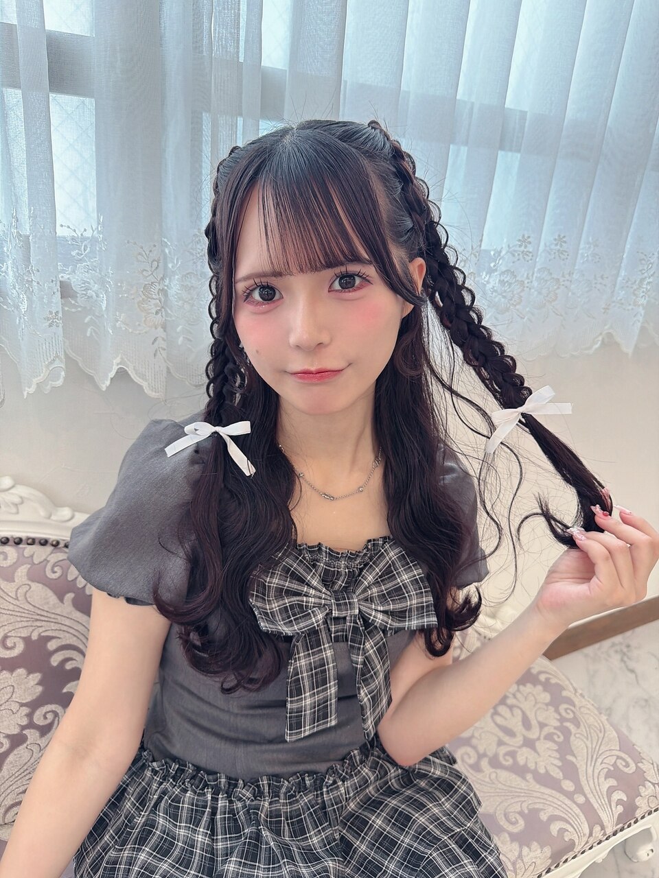 アトリエgg⭐︎スマイルロンT(2ハーフ) セール】デニム襟レイヤード風 アトリエgg⭐︎スマイルロンT(2ハーフ) セール】デニム襟レイヤード風