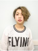 ツーブロックショート