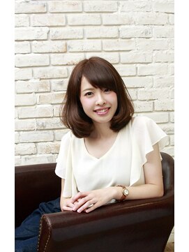 ロア ミオ 仙台駅前(Loa mio) 【Loa mio】 上品ミディアムボブ【仙台】