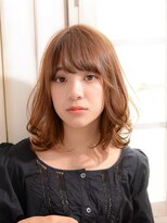 パティオンツー(PATIONN2)&nbsp;エフォートレス厚めバング無造作ハニーヘア