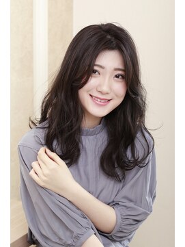 アームスヘアー(ARMS HAIR) ラフパーマ×ダークカラー