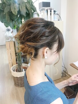 ロカット サロン(Roquat Salon) ボブアップヘアアレンジ【ヘアアレンジ　立川/立川南/八王子】