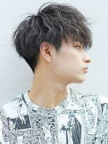 リップス 表参道店(LIPPS)&nbsp;ソフトツーブロックフェザーマッシュトランクスヘア