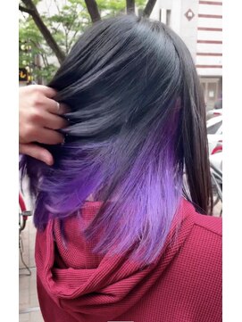 アスイン(asuin) インナーカラーパープル