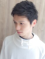 テトテ 天王寺店(tetote)&nbsp;【学生オススメ】爽やかクールなモテ黒髪ショートスタイル