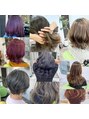 チリン(Chillin) 高彩度カラーから頭皮に優しいカラーリングまで幅広く!