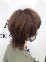 アッシュ アーティスティック スタジオ オブ ヘア(Ash artistic studio of hair) マッシュウルフ