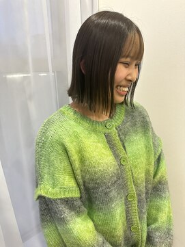 シェノン 武庫之荘(CHAINON) ボブ/ぷつっとボブ/地毛風酸性ストレート