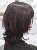 大人可愛い ミディアムレイヤースタイル 30代40代50代