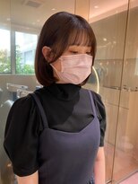 メゾンマイル 恵比寿(maison mile)&nbsp;ハッシュカット/似合わせカット/レッドブラウン[恵比寿駅]