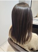 ナチュラルストレートヘア