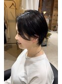 顔まわりショート