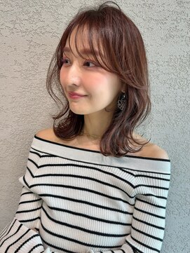 ロンド アンブル 四条烏丸(Lond ambre) シアーカラー/セミディ/レイヤー/韓国/前髪